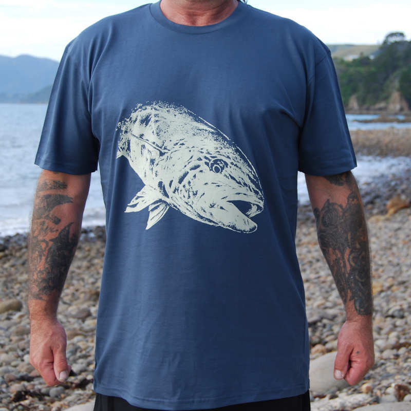 T-Shirt Kingfish Print